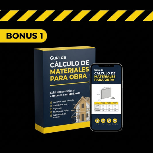Albañilería Residencial — Guía Premium + 5 Bonus
